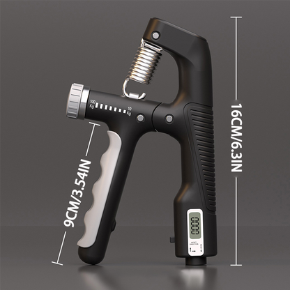 Counting Grip Strengthener, Arm Muscle Exercise Device, Adjustable Wrist Strength Training and Hand Rehabilitation Equipmen